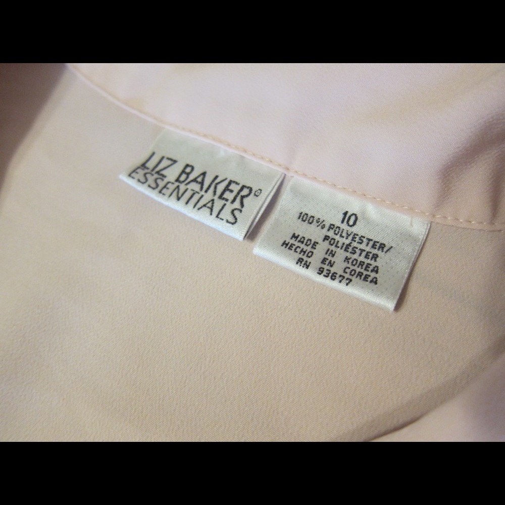 Liz Baker Essentials Polyester blouse